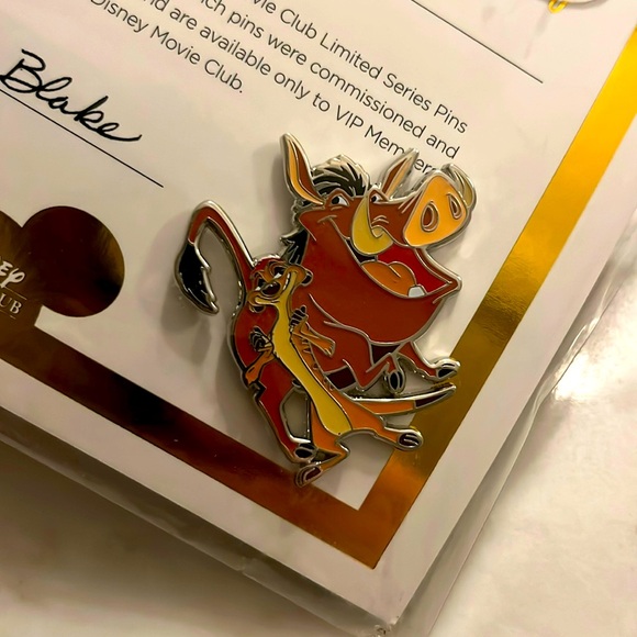 Disney | Accessories | Timon And Pumbaa From Lion King Enamel Disney ...